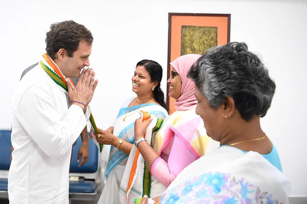 Rahul Gandhi arrives in Wayanad LS constituency on 3-day visit