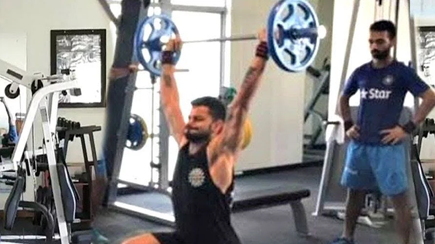 WATCH| Virat Kohli sweats it out ahead of West Indies clash