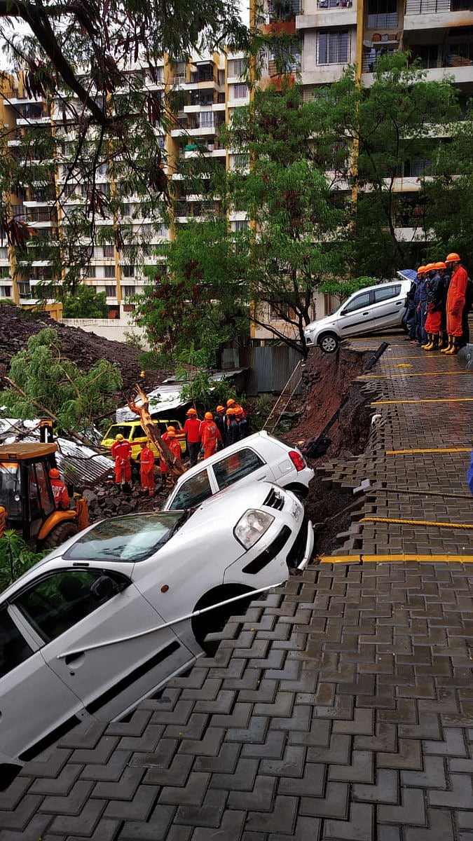 Pune: 17 killed in wall collapse following continuous rains