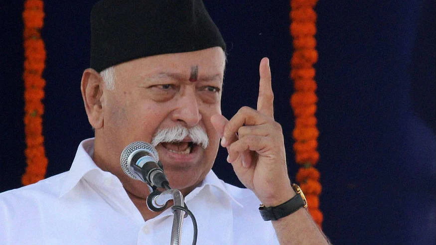 RSS chief Mohan Bhagwat (Photo Courtesy: PTI)