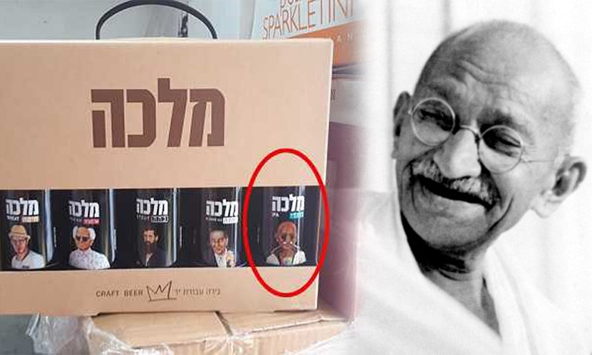 Mahatma Gandhi’s image on liquor bottles of Israel-based company rakes up controversy