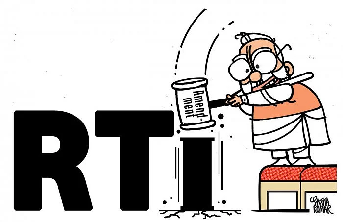 RTI Amendment Bill: Purpose is to make the government comfortable 