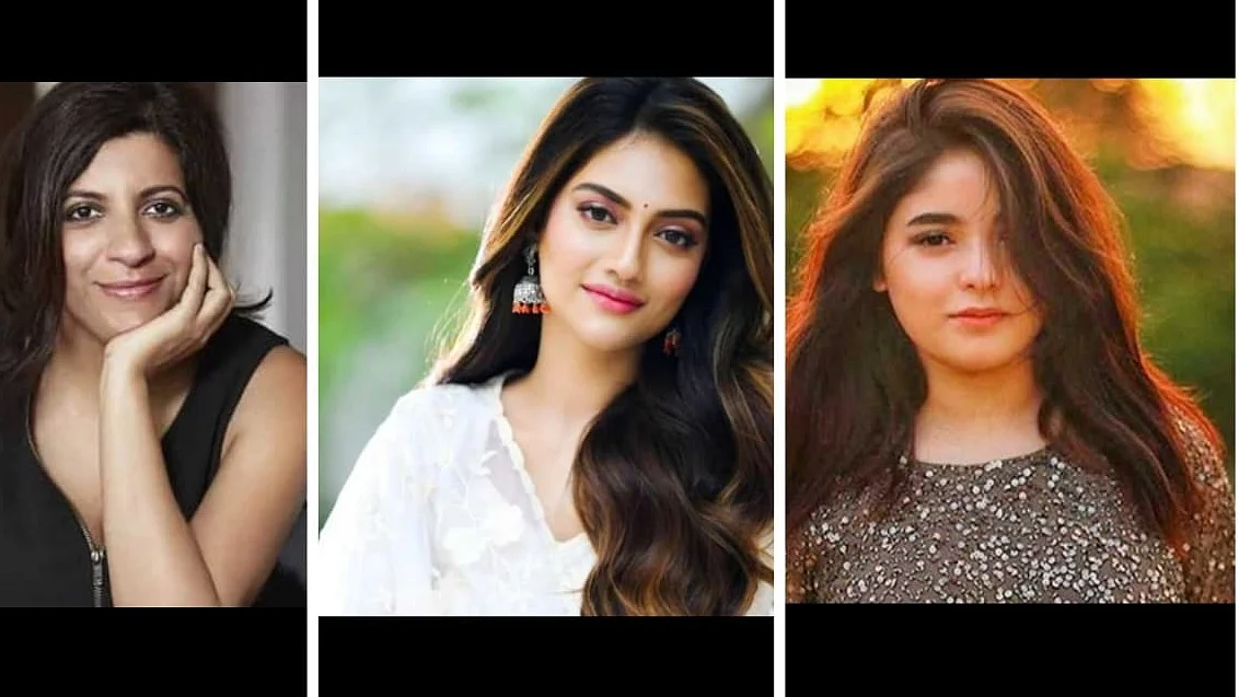 Zoya Akhtar, Nusrat Jahan and Zaira Wasim