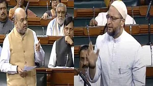 Asaddudin Owaisi confronts Amit Shah over NIA bill