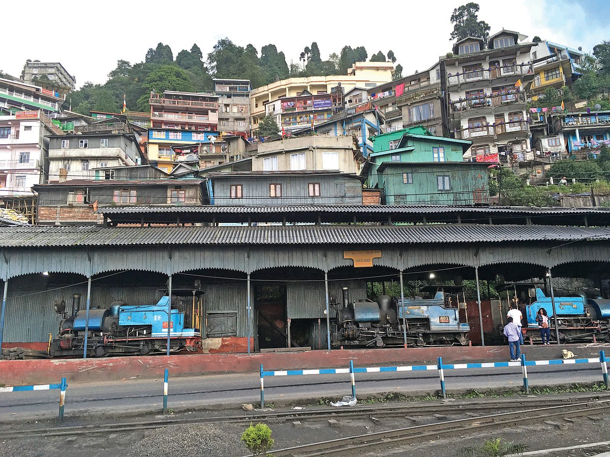 Locomotives parked in the Loco Shed. (Credit: Sohail Akbar)