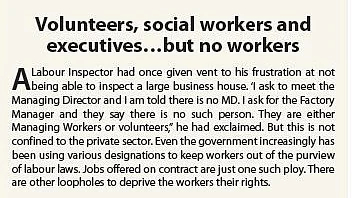 Even the Government contriving to deprive workers of their legal rights, says CITU president -Part 1