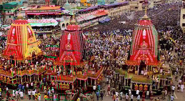 Different shades of the magnificent Rath Yatra (Social Media)
