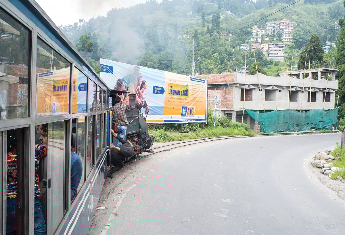 New constructions close to the track makes its maintenance difficult.(Credit: Sohail Akbar)
