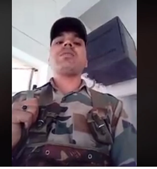 Officers’ wives exploiting jawans? So claims a man clad in military fatigues
