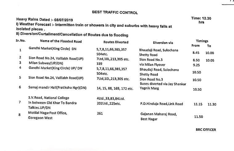 Mumbai rains LIVE: Train movement  on Central Railway route affected after boulder falls on line