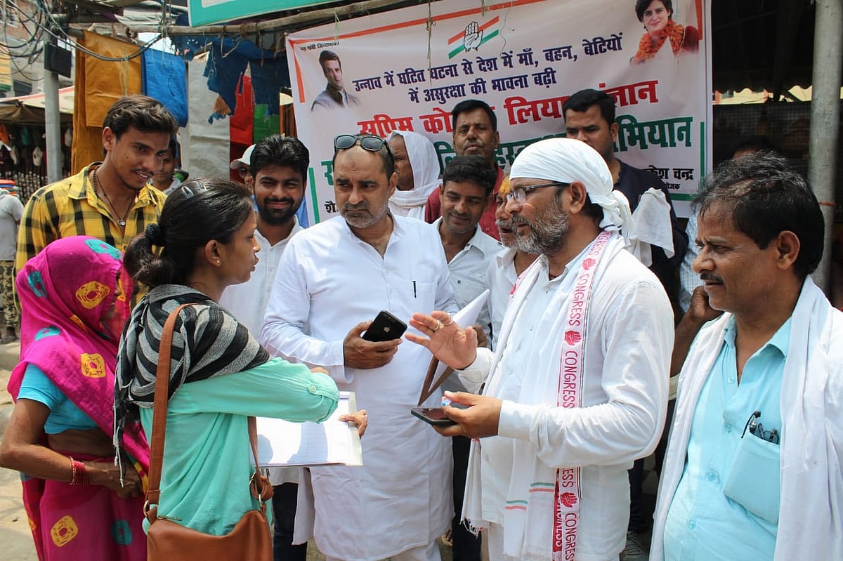 Overwhelming support for Congress signature campaign for justice to Unnao rape survivor