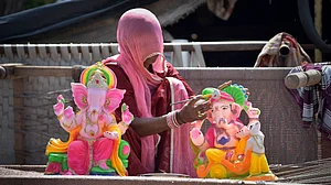 A new opportunity on this Ganesh Chaturthi: Incense sticks from temple garlands to skill poor women