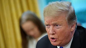 US president Donald Trump