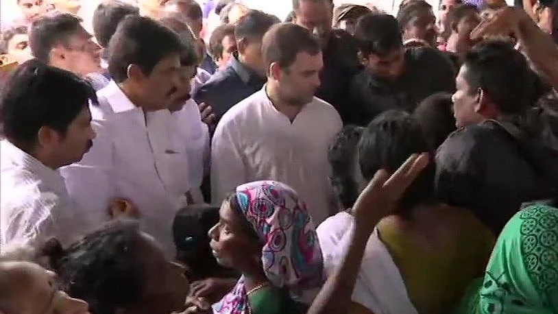 Rahul Gandhi arrives in Kerala to visit his flood-ravaged Wayanad constituency
