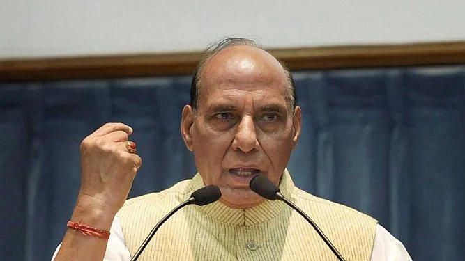 Defence Minister Rajnath Singh (PTI file photo).