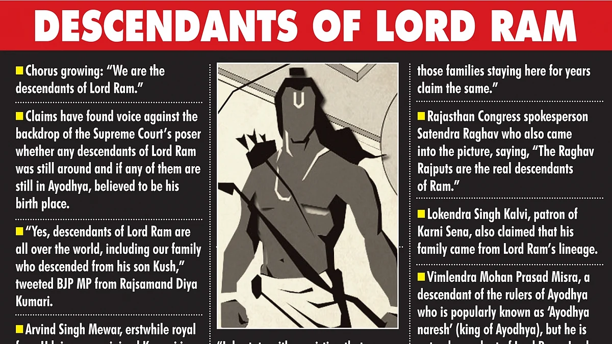 Race on to claim legacy of Lord Ram