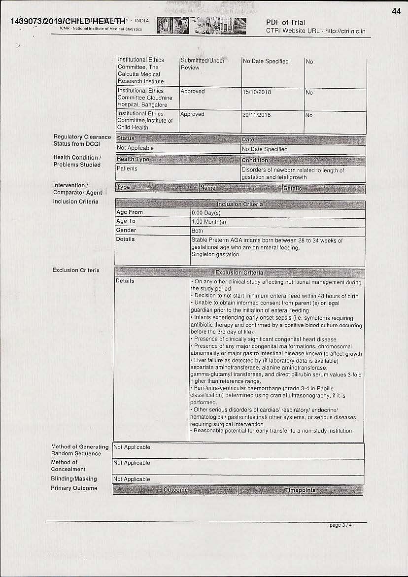 Nestle violates law in India, conducts clinical trials on premature infants for baby food