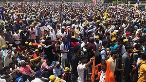 Protest by Dalits against temple demolition in Delhi turns violent, Bhim Army Chief and 50 others detained