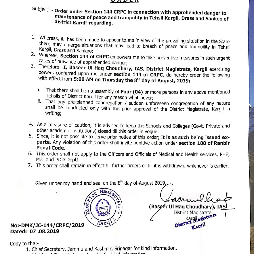 LIVE news updates: PM Narendra Modi addresses the nation on scrapping of Article 370