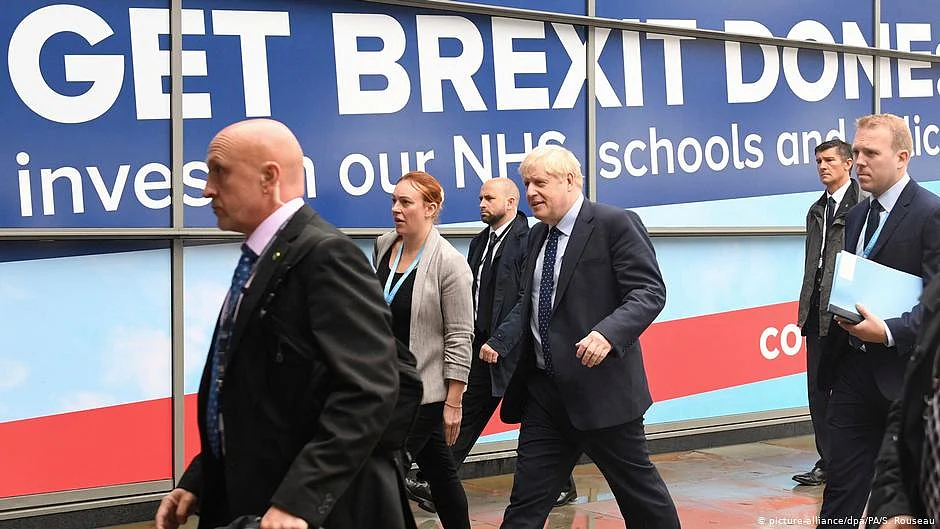 Boris Johnson vows to ‘get Brexit done’ (Photo courtesy: social media)