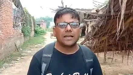 Journalist Pawan Jaiswal.