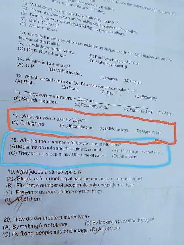 Kendriya Vidyalaya refuses association with the question paper that sparked a row