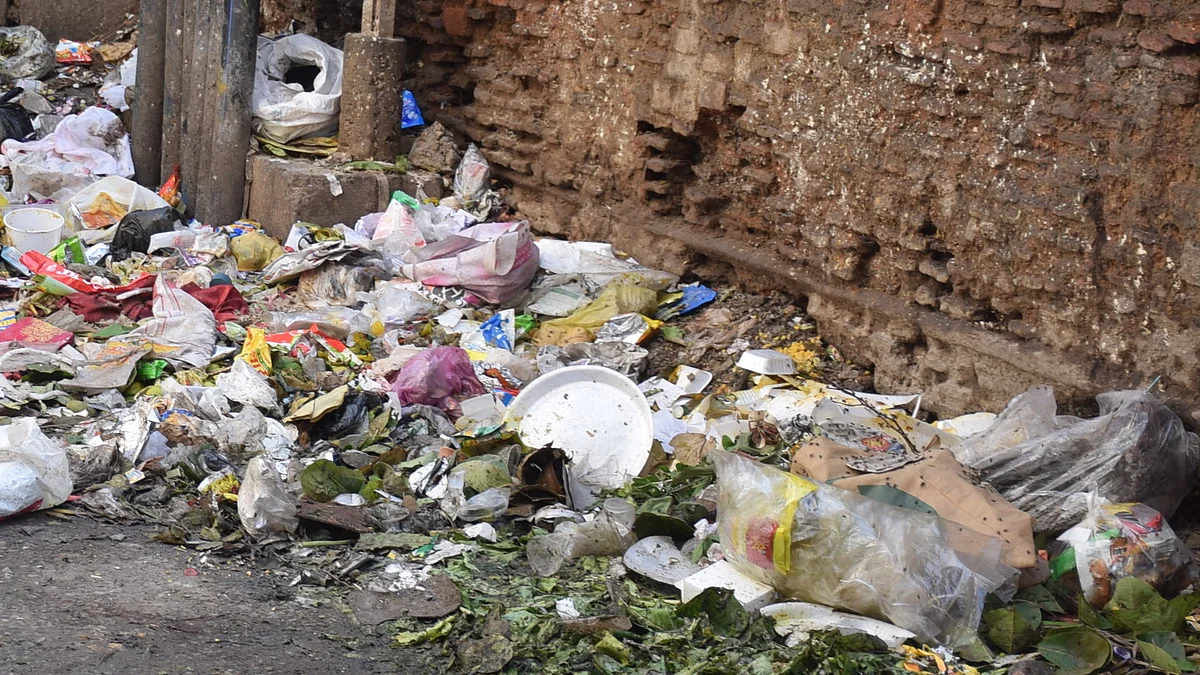 A street in Varanasi.&nbsp;