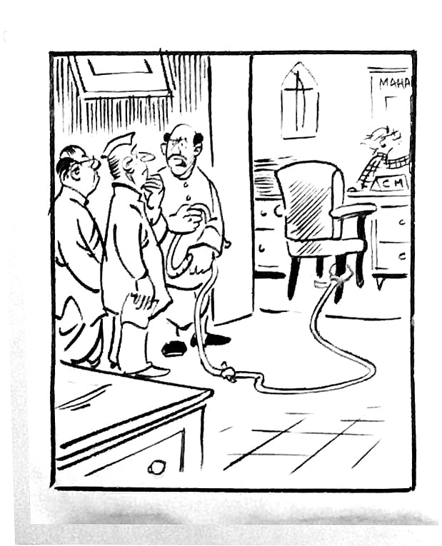 Cartoon by RK Laxman