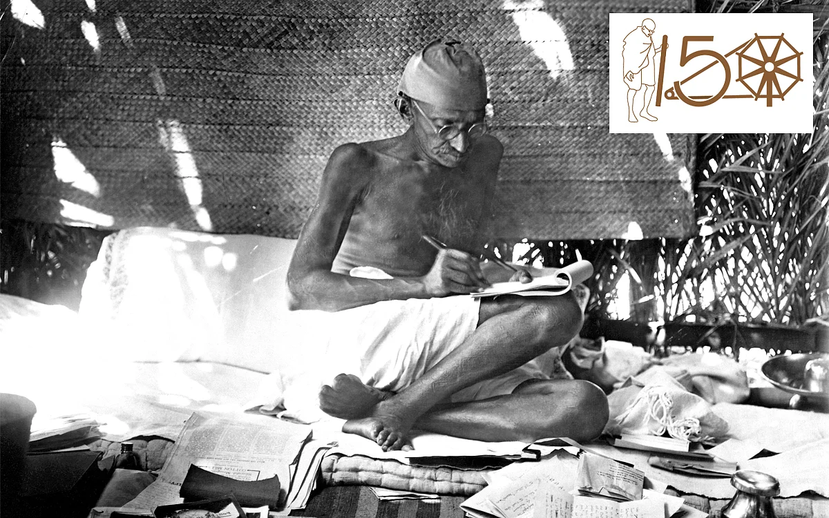 Mahatma Gandhi wrote to convey, not to impress 