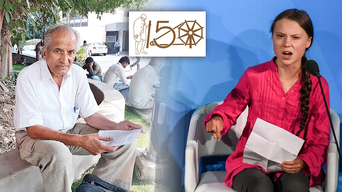 Gandhi taught people to overcome fear