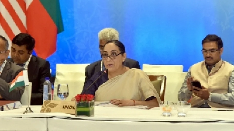 Secretary (East) in External Affairs Ministry Vijay Thakur Singh (file photo, IANS)