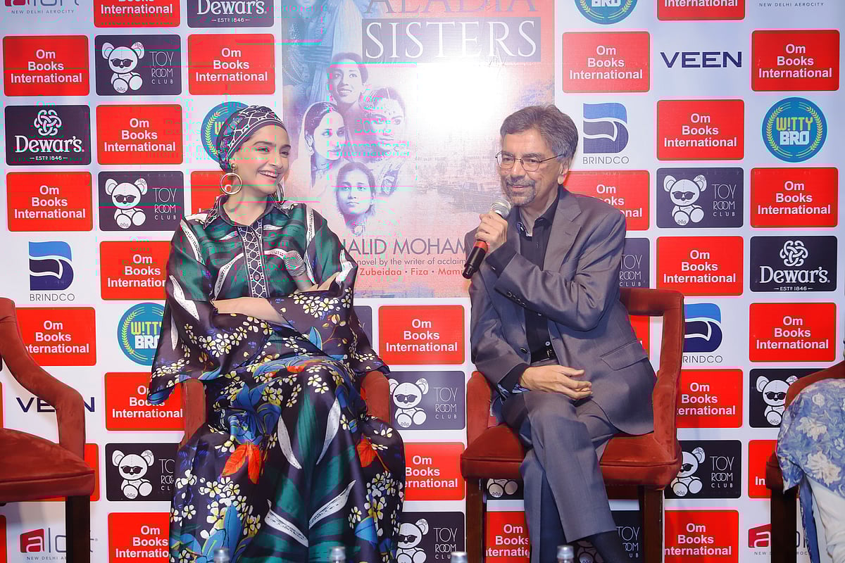 Khalid Mohamed’s debut novel ‘The Aladia Sisters’ launched by Sonam K Ahuja in Delhi