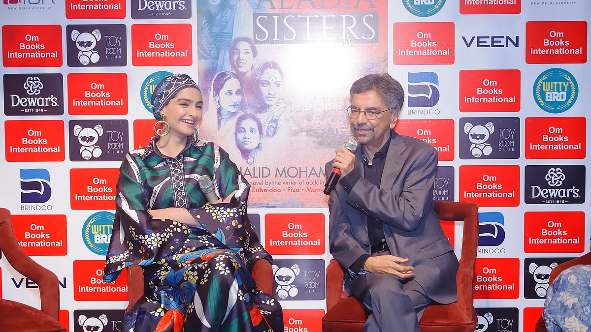 Khalid Mohamed’s debut novel ‘The Aladia Sisters’ launched by Sonam K Ahuja in Delhi