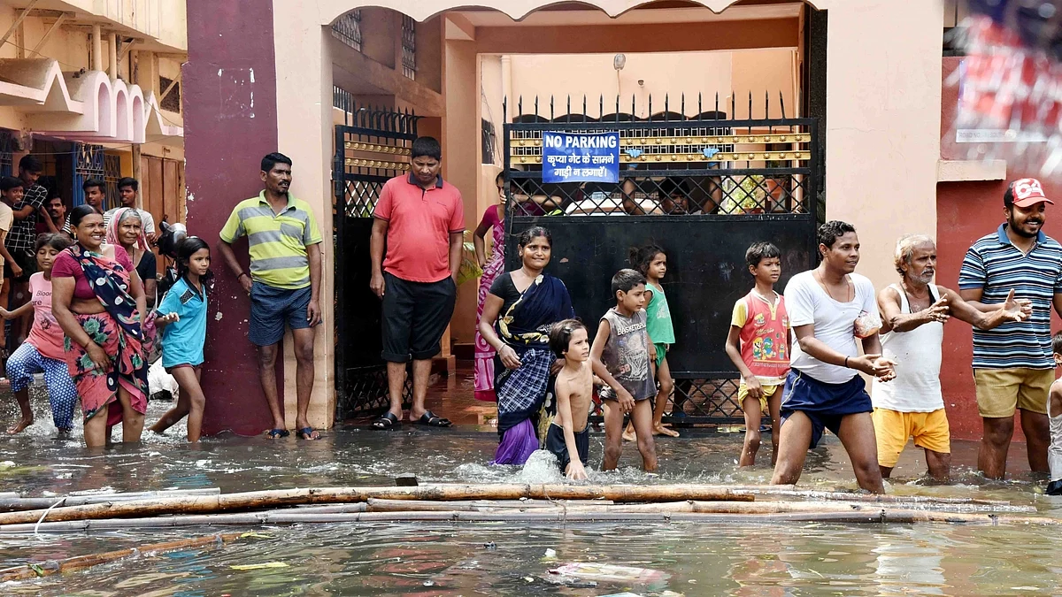 Bihar flood victims