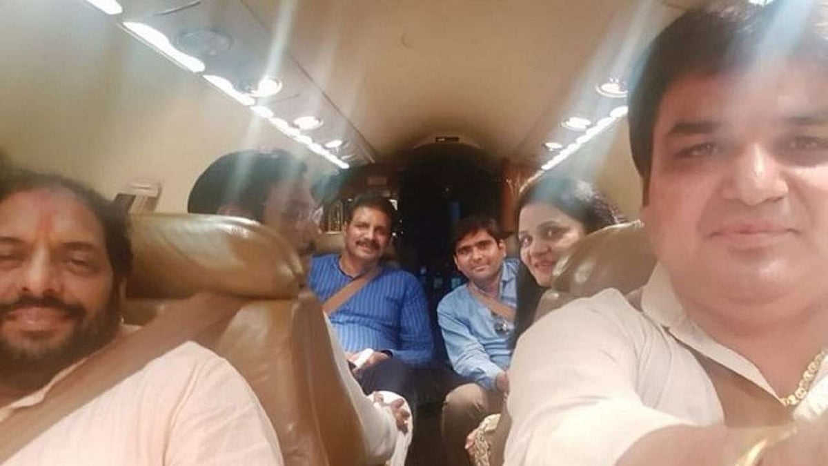 Gopal Kanda- accused of rape and abetment of suicide, tax fraud; has taken the “right” call in joining BJP