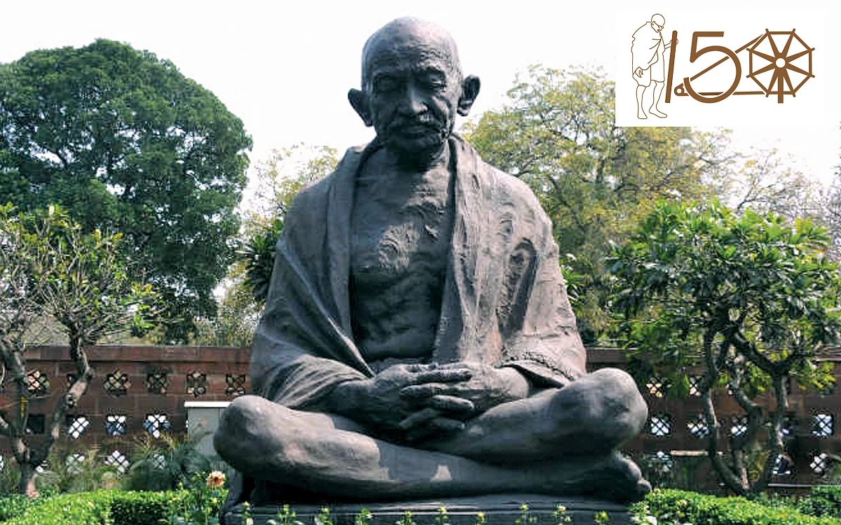 Gandhi and Buddha: Godly and the Ungodly