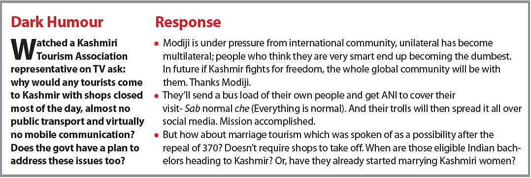 Despite claims to the contrary,  all’s still not well in Kashmir