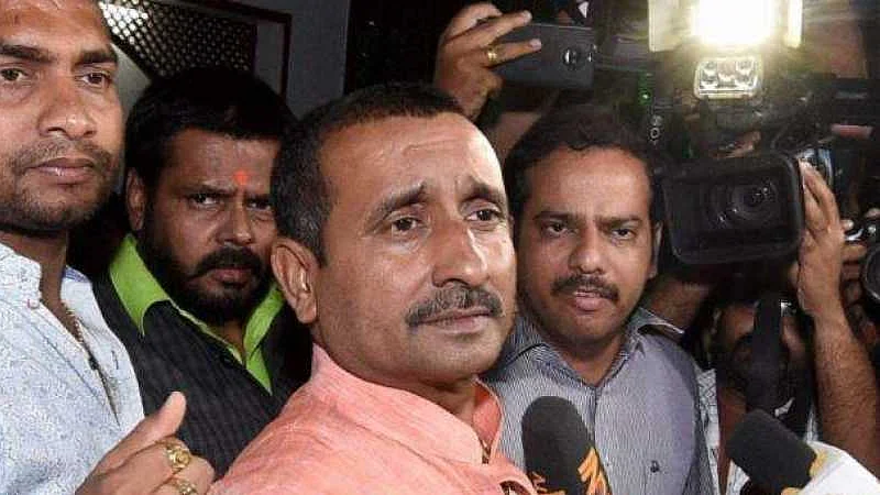 BJP MLA Kuldeep Singh Sengar (file photo, PTI)