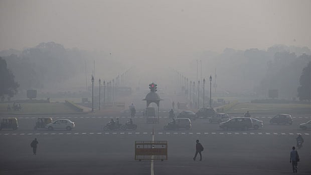 Poor air quality in Delhi (Photo courtesy: social media)