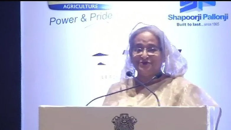Sheikh Hasina at India-Bangladesh Business Forum