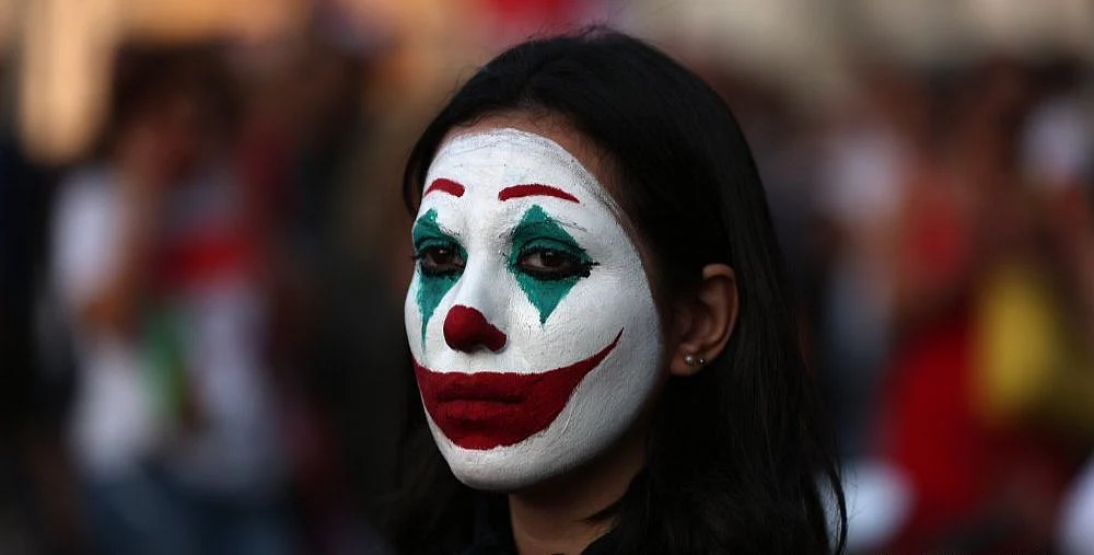 Joker is becoming the face of the fight against injustice in Lebanon, Chile