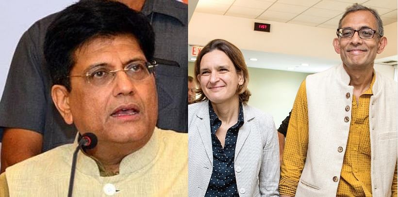 Goyal and Sitharaman must read book by Nobel Laureates Banerjee and Duflo 