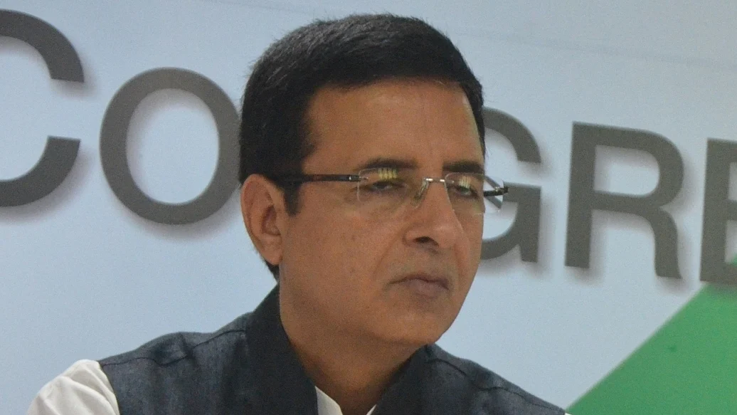Congress chief spokesperson Randeep Surjewala (IANS Photo)