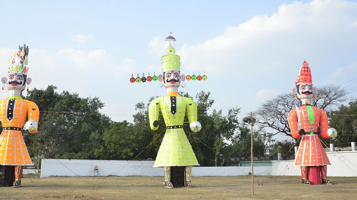 Ravana effigy in Bhopal