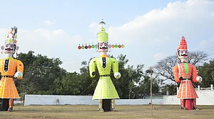 Vijaya Dashmi: In Bhopal, demon king Ravana may need raincoat more than armour to fight Lord Ram!