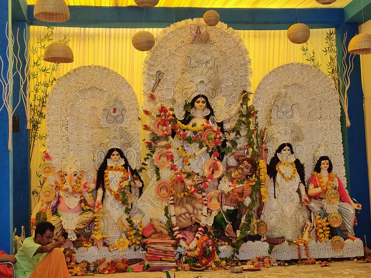 The eco friendly  Durga Puja celebration in this pandal in Delhi is an inspiration 
