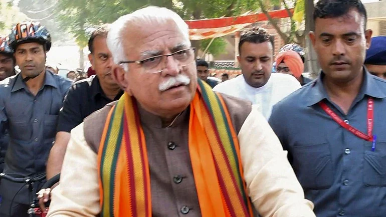 Haryana Chief Minister Manohar Lal Khattar (file photo)