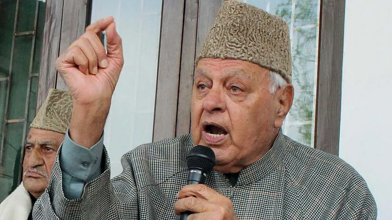 Detention of Farooq Abdullah, who led lusty cheers for ‘ Bharat Mata’, makes no sense      