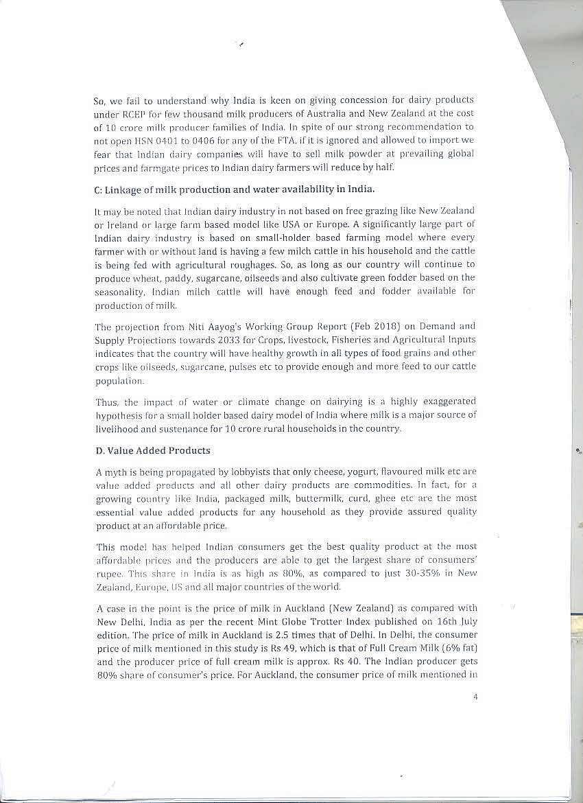 RCEP: Amul warns Modi govt, letter to Piyush Goyal likely to fall on deaf ears