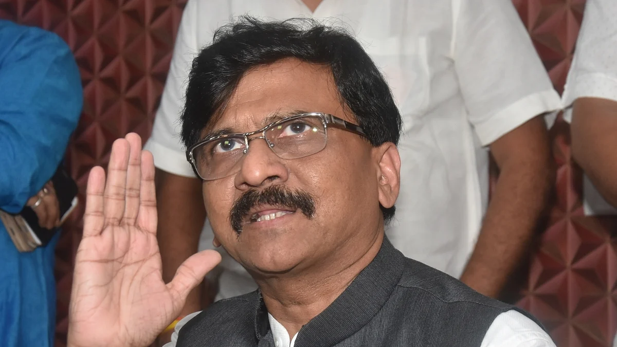 Shiv Sena Rajya Sabha MP Sanjay Raut (IANS photo)